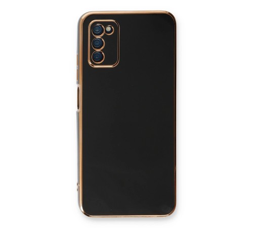 Samsung Galaxy A03S Kılıf Volet Silikon - Siyah Samsung Galaxy A03S Kılıf Volet Silikon - Siyah