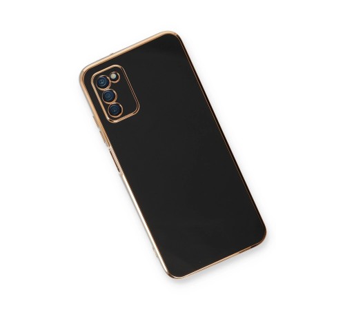 Samsung Galaxy A03S Kılıf Volet Silikon - Siyah Samsung Galaxy A03S Kılıf Volet Silikon - Siyah