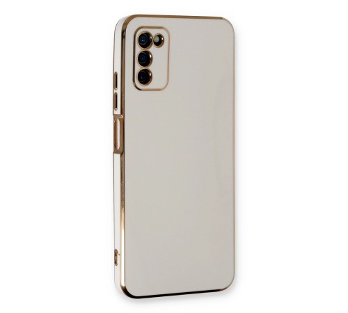 Samsung Galaxy A03S Kılıf Volet Silikon - Beyaz Samsung Galaxy A03S Kılıf Volet Silikon - Beyaz
