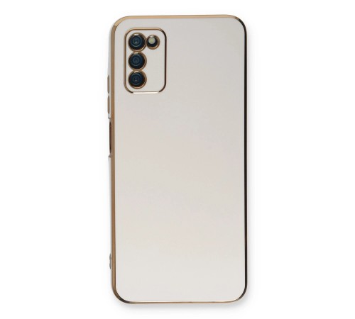 Samsung Galaxy A03S Kılıf Volet Silikon - Beyaz Samsung Galaxy A03S Kılıf Volet Silikon - Beyaz