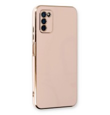 Samsung Galaxy A03S Kılıf Volet Silikon - Pembe