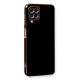 Samsung Galaxy A22 Kılıf Volet Silikon - Siyah