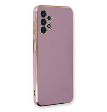 Samsung Galaxy A13 4G Kılıf Volet Silikon - Mor