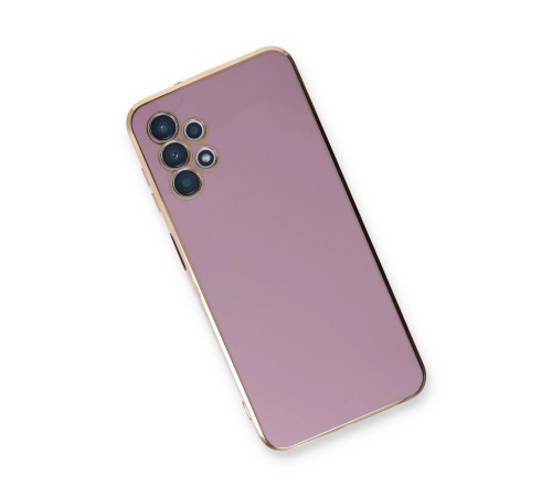 Samsung Galaxy A13 4G Kılıf Volet Silikon - Mor