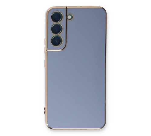 Samsung Galaxy S21 FE Kılıf Volet Silikon - Mavi