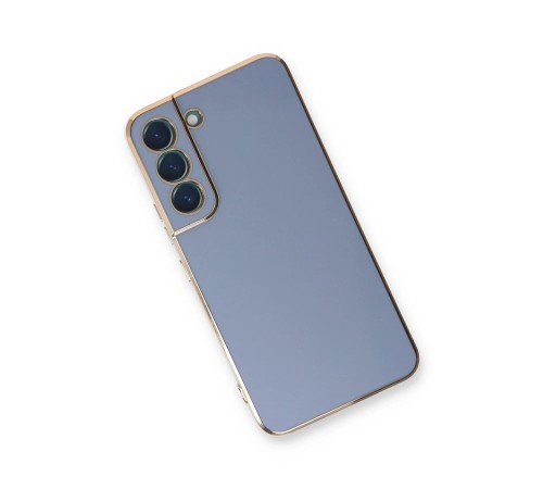 Samsung Galaxy S21 FE Kılıf Volet Silikon - Mavi