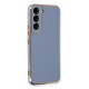 Samsung Galaxy S22 Plus Kılıf Volet Silikon - Mavi