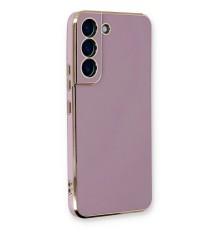 Samsung Galaxy S22 Plus Kılıf Volet Silikon - Mor