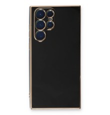 Samsung Galaxy S22 Ultra Kılıf Volet Silikon - Siyah