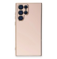 Samsung Galaxy S22 Ultra Kılıf Volet Silikon - Pembe