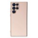 Samsung Galaxy S22 Ultra Kılıf Volet Silikon - Pembe