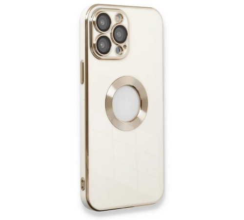 iPhone 13 Pro Max Kılıf Store Silikon - Beyaz