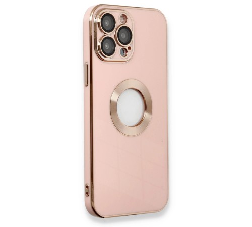 iPhone 13 Pro Max Kılıf Store Silikon - Pembe