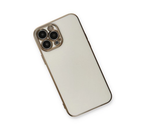 iPhone 13 Pro Max Kılıf Volet Silikon - Beyaz iPhone 13 Pro Max Kılıf Volet Silikon - Beyaz