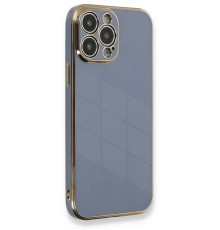 iPhone 13 Pro Max Kılıf Volet Silikon - Mavi