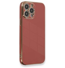 iPhone 13 Pro Max Kılıf Volet Silikon - Kırmızı