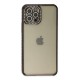 iPhone 12 Pro Kılıf Joke Taşlı Silikon - Siyah