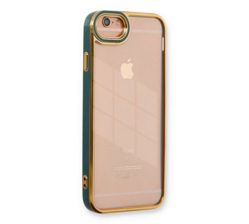iPhone 6 Kılıf Liva Lens Silikon - Yeşil iPhone 6 Kılıf Liva Lens Silikon - Yeşil