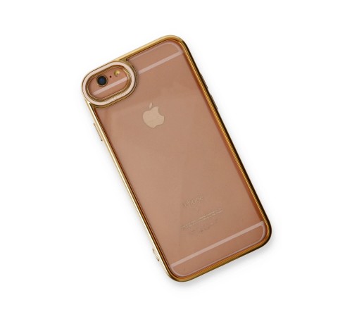 iPhone 6 Kılıf Liva Lens Silikon - Pudra iPhone 6 Kılıf Liva Lens Silikon - Pudra
