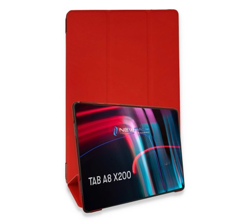 Samsung Galaxy X200 Tab A8 10.5 Kılıf Tablet Smart Kılıf - Kırmızı Samsung Galaxy X200 Tab A8 10.5 Kılıf Tablet Smart Kılıf - Kırmızı