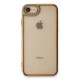 iPhone 7 Kılıf Liva Lens Silikon - Lila