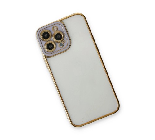 iPhone 13 Pro Max Kılıf Liva Lens Silikon - Lila iPhone 13 Pro Max Kılıf Liva Lens Silikon - Lila