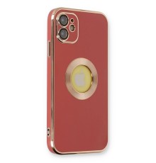 iPhone 12 Kılıf Store Silikon - Kırmızı