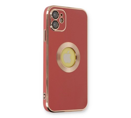 iPhone 12 Kılıf Store Silikon - Kırmızı