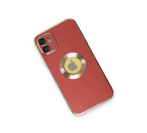 iPhone 12 Kılıf Store Silikon - Kırmızı
