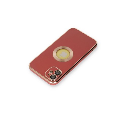 iPhone 12 Kılıf Store Silikon - Kırmızı