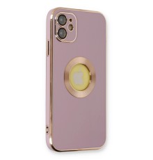 iPhone 12 Kılıf Store Silikon - Mor