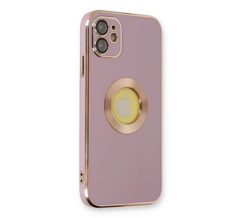 iPhone 12 Kılıf Store Silikon - Mor