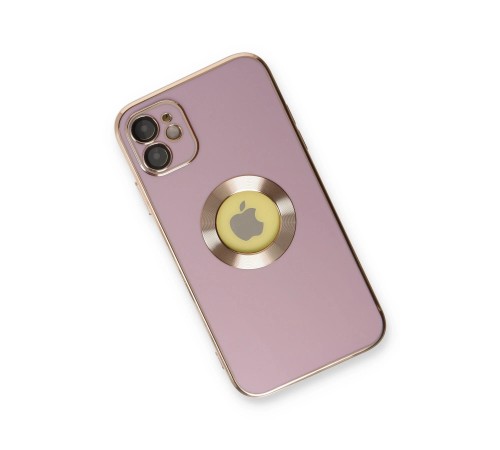 iPhone 12 Kılıf Store Silikon - Mor