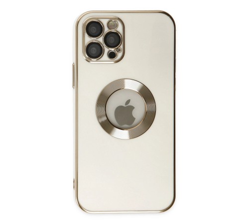 iPhone 12 Pro Kılıf Store Silikon - Beyaz