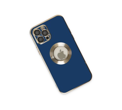 iPhone 12 Pro Kılıf Store Silikon - Mavi