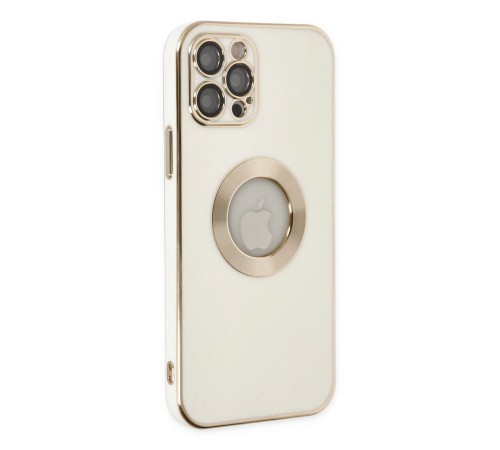 iPhone 12 Pro Max Kılıf Store Silikon - Beyaz
