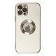 iPhone 12 Pro Max Kılıf Store Silikon - Beyaz