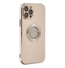 iPhone 12 Pro Max Kılıf Store Silikon - Pembe