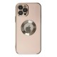 iPhone 12 Pro Max Kılıf Store Silikon - Pembe