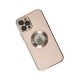 iPhone 12 Pro Max Kılıf Store Silikon - Pembe