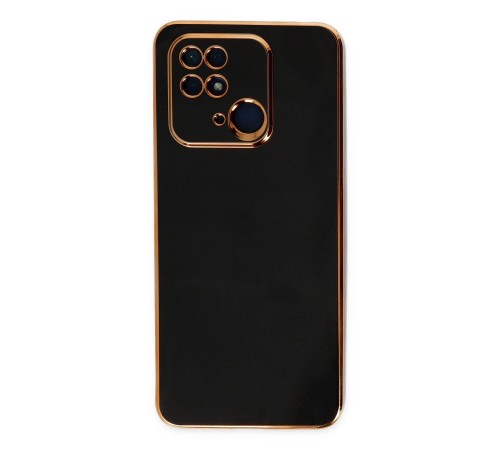 Xiaomi Redmi 10C Kılıf Volet Silikon - Siyah Xiaomi Redmi 10C Kılıf Volet Silikon - Siyah