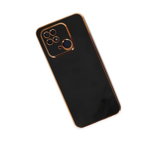 Xiaomi Redmi 10C Kılıf Volet Silikon - Siyah Xiaomi Redmi 10C Kılıf Volet Silikon - Siyah