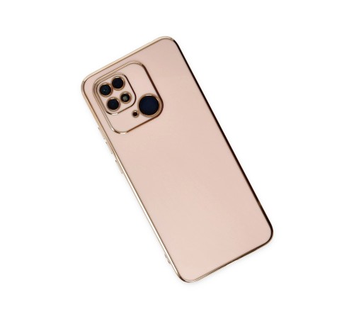 Xiaomi Redmi 10C Kılıf Volet Silikon - Pembe Xiaomi Redmi 10C Kılıf Volet Silikon - Pembe