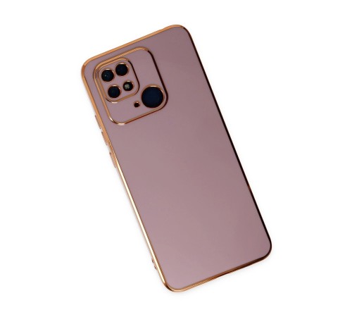 Xiaomi Redmi 10C Kılıf Volet Silikon - Mor Xiaomi Redmi 10C Kılıf Volet Silikon - Mor