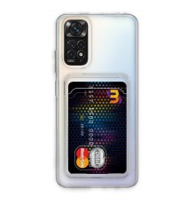 Xiaomi Redmi Note 11 Pro Kılıf Kart Şeffaf Silikon - Şeffaf