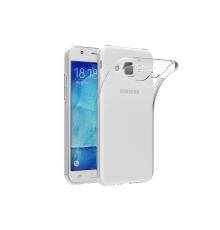 Samsung Galaxy J7 Kılıf Lüx Şeffaf Silikon