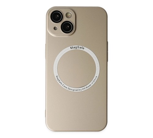 iPhone 13 Kılıf Jack Magneticsafe Lens Silikon - Gold iPhone 13 Kılıf Jack Magneticsafe Lens Silikon - Gold
