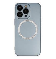 iPhone 13 Pro Kılıf Jack Magneticsafe Lens Silikon - Sierra Blue