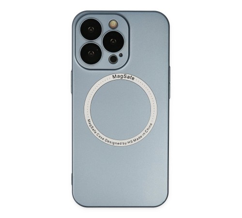 iPhone 13 Pro Kılıf Jack Magneticsafe Lens Silikon - Sierra Blue iPhone 13 Pro Kılıf Jack Magneticsafe Lens Silikon - Sierra Blue