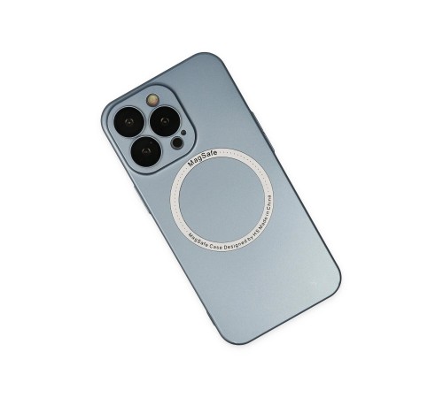 iPhone 13 Pro Kılıf Jack Magneticsafe Lens Silikon - Sierra Blue iPhone 13 Pro Kılıf Jack Magneticsafe Lens Silikon - Sierra Blue